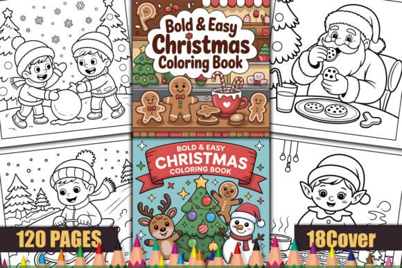 Bold Easy Christmas Coloring Pages: A Strategic Asset for Creative and Business Workflows