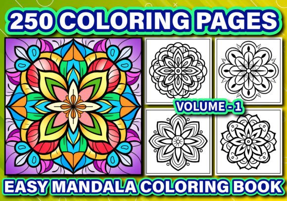 Easy Mandala Coloring Pages for Adults: A Creative Escape for Mind and Soul