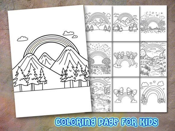 Enhancing Your KDP Coloring Book with Rainbow Coloring Pages: A Creative and Strategic Approach