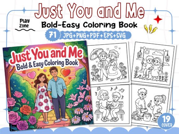 Just You and Me Coloring Pages